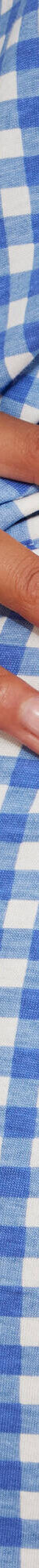 Pyjama court imprimé carreaux (bleu) Pyjama court imprimé carreaux (bleu)